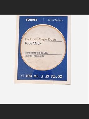 Korres Probiotic SuperDose Face Mask - New And Sealed 100 ml